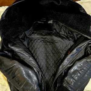 MACKAGE LEATHER COAT size 44